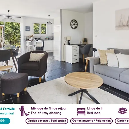 Maison Avec Jacuzzi Et Grand Jardin - 6 Pers *